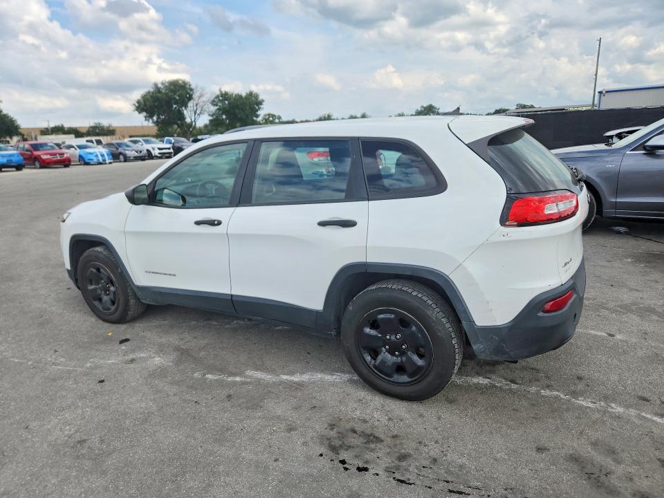Продажа на аукционе авто 2016 Jeep Cherokee, vin: 1C4PJMAB0GW148580, номер лота: 59607886