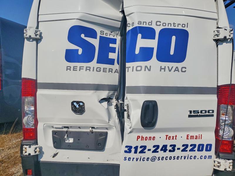 62197136 :رقم المزاد ، 3C6LRVBG8RE123132 vin ، 2024 Ram Promaster 1500 مزاد بيع