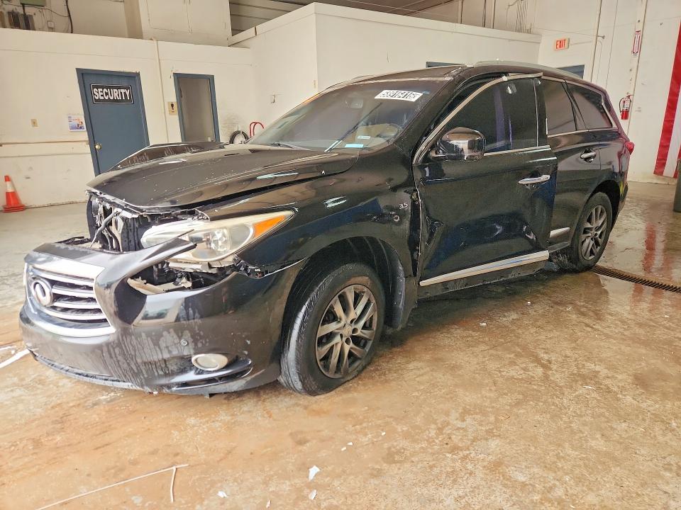 2014 Infiniti Qx60 მანქანა იყიდება აუქციონზე, vin: 5N1AL0MMXEC531300, აუქციონის ნომერი: 58916416