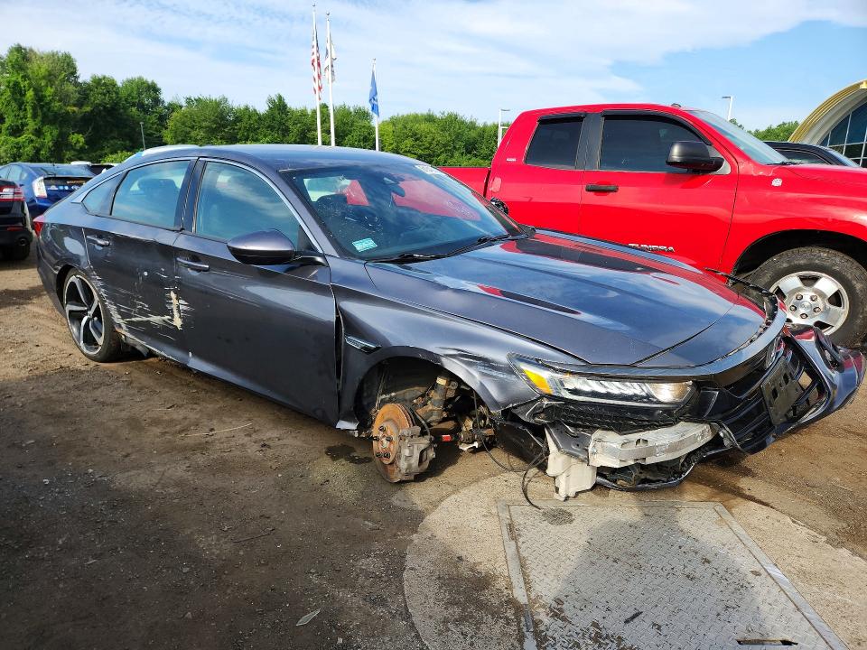 61549606 :رقم المزاد ، 1HGCV1F35KA024847 vin ، 2019 Honda Accord مزاد بيع