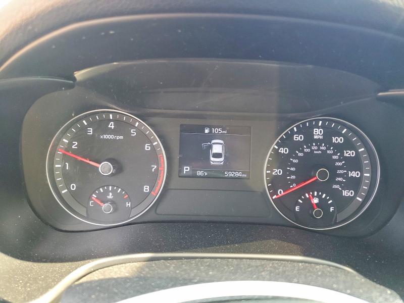 58025836 :رقم المزاد ، 3KPF24AD6KE100384 vin ، 2019 Kia Forte مزاد بيع