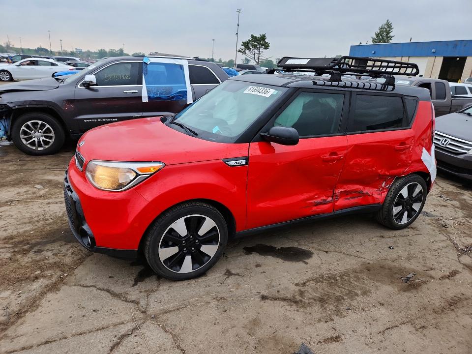 Продаж на аукціоні авто 2016 Kia Soul, vin: KNDJP3A53G7392291, номер лоту: 61694336