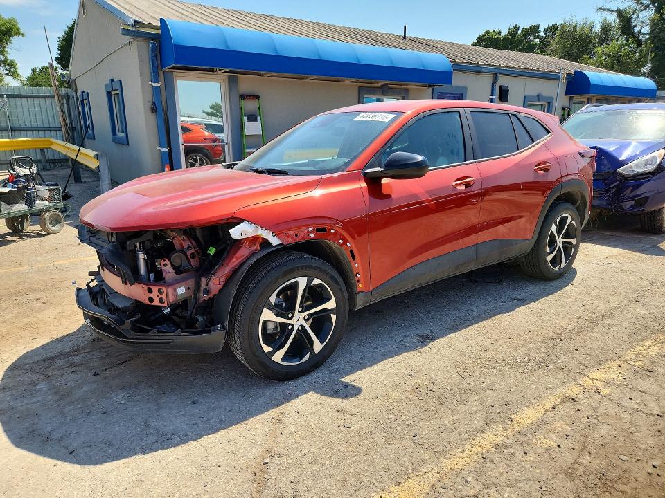 60630716 :رقم المزاد ، KL77LGE20RC204816 vin ، 2024 Chevrolet Trax مزاد بيع