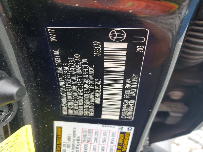 Продаж на аукціоні авто 2018 Toyota C-hr, vin: NMTKHMBX6JR036422, номер лоту: 62800816