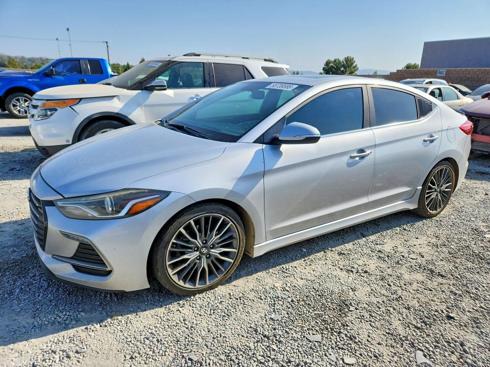 Auction sale of the 2018 Hyundai Elantra, vin: KMHD04LB7JU574946, lot number: 58739586