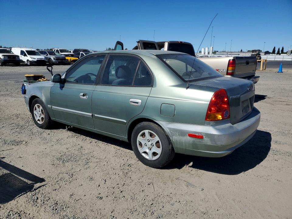 62151386 :رقم المزاد ، KMHCG45C73U457867 vin ، 2003 Hyundai Accent مزاد بيع