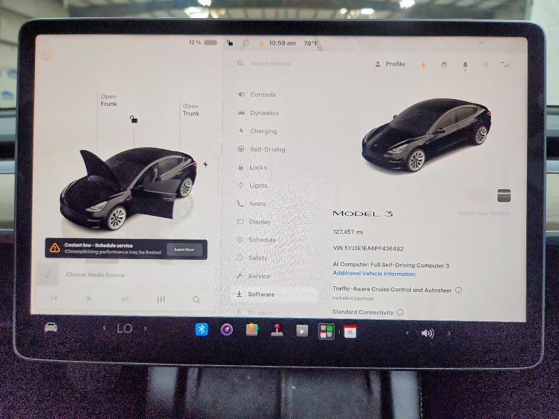 Продажа на аукционе авто 2023 Tesla Model 3, vin: 5YJ3E1EA6PF436482, номер лота: 60703786