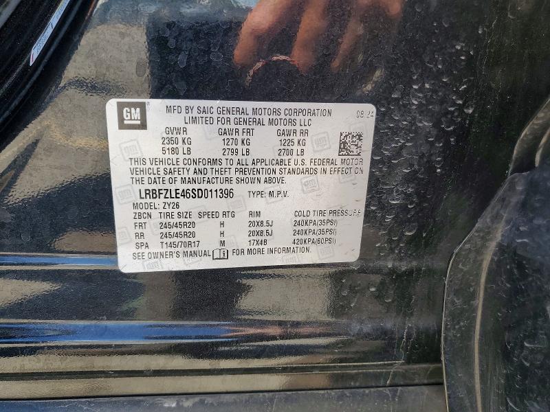 Aukcja sprzedaży 2025 Buick Envision, vin: LRBFZLE46SD011396, numer aukcji: 76292235