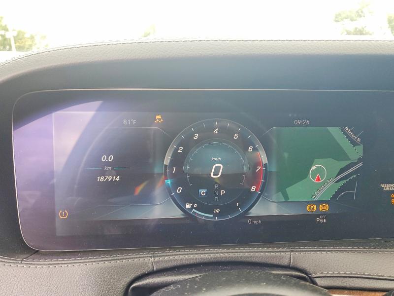 Aukcja sprzedaży 2018 Mercedes-benz S, vin: WDDUG6GB8JA347777, numer aukcji: 59907286