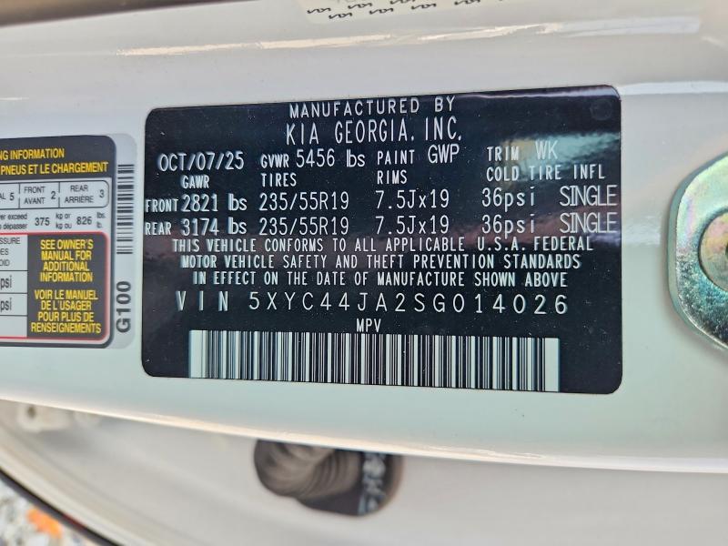 Продаж на аукціоні авто 2025 Kia Ev6, vin: 5XYC44JA2SG014026, номер лоту: 62390436