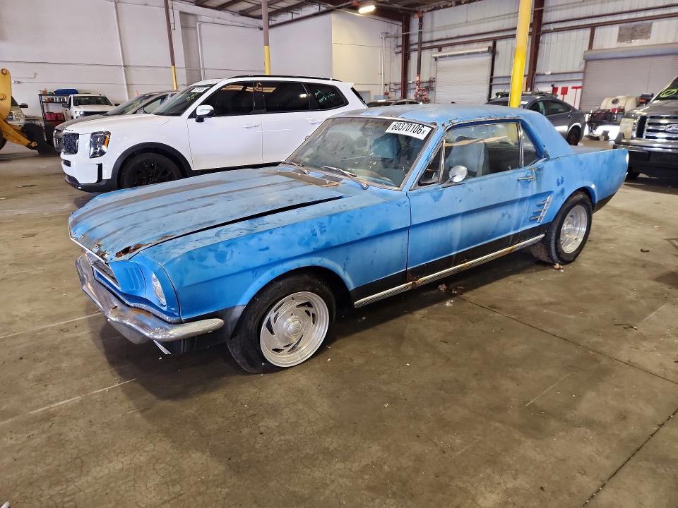 1966 Ford Mustang მანქანა იყიდება აუქციონზე, vin: 6R07C167435, აუქციონის ნომერი: 60370106