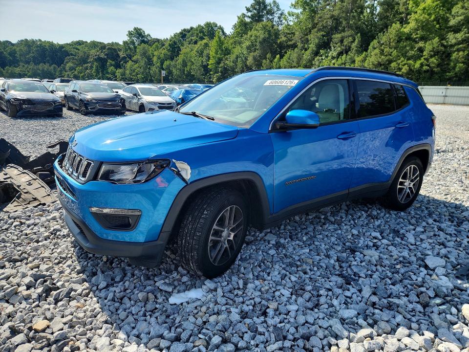 Auction sale of the 2018 Jeep Compass, vin: 3C4NJCBBXJT461939, lot number: 60686126