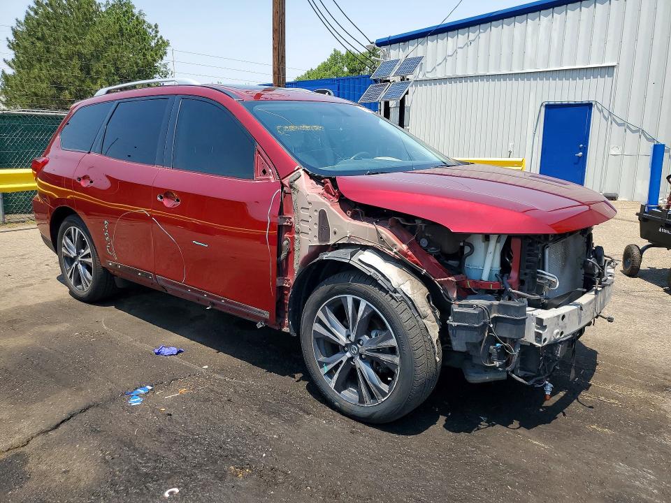 59665076 :رقم المزاد ، 5N1DR2MM3KC606258 vin ، 2019 Nissan Pathfinder مزاد بيع