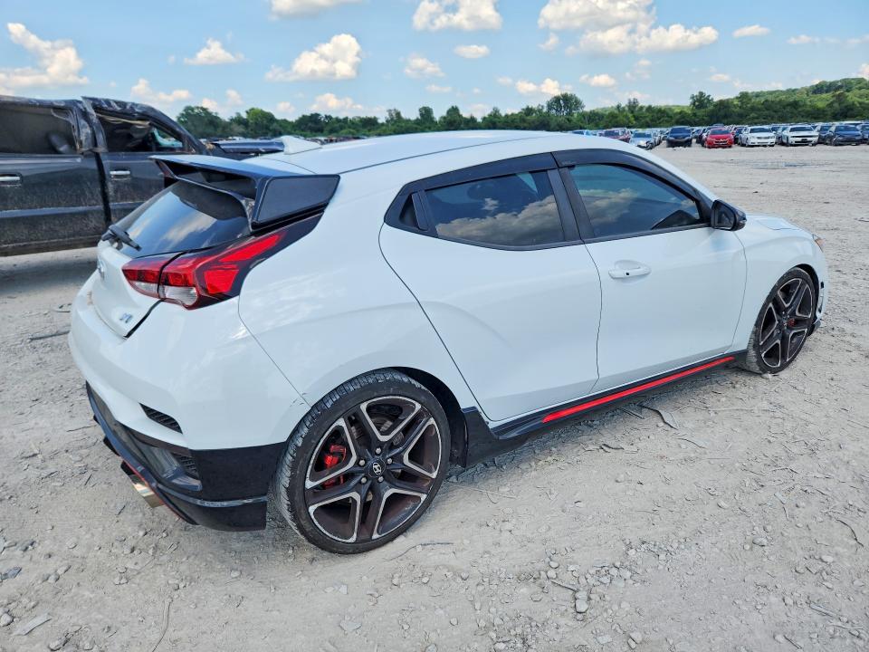 2020 Hyundai Veloster N მანქანა იყიდება აუქციონზე, vin: KMHT36AH1LU006006, აუქციონის ნომერი: 61232036