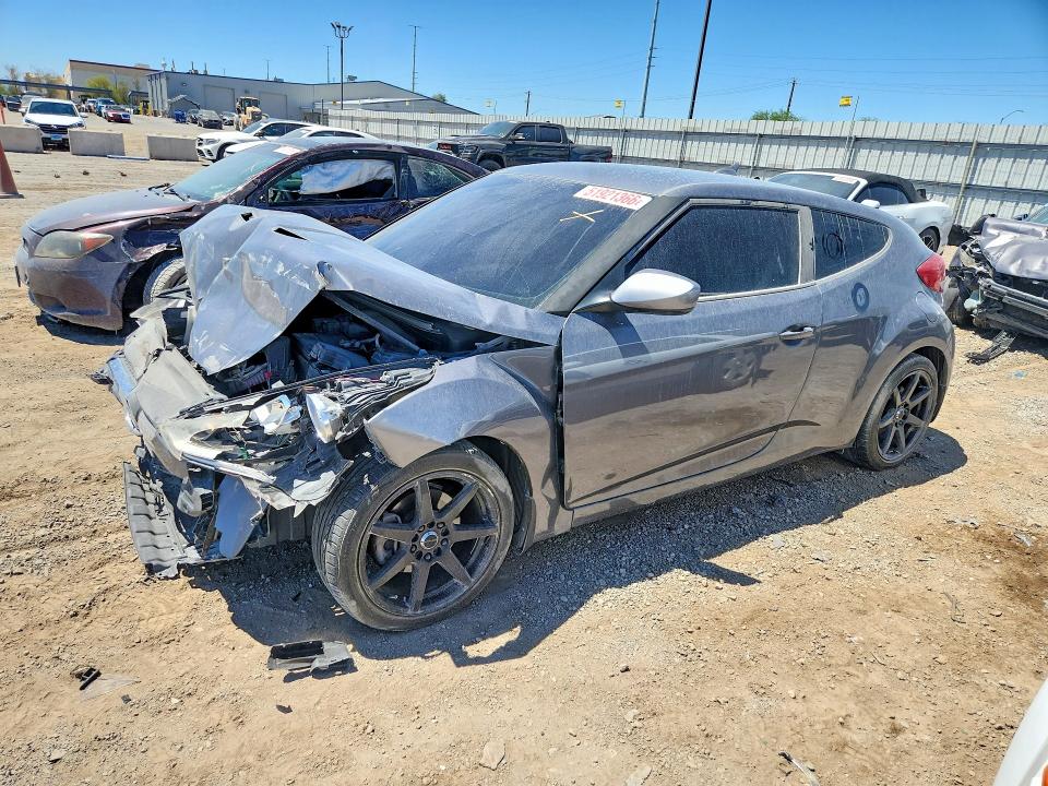 51921366 :رقم المزاد ، KMHTC6AD4DU166752 vin ، 2013 Hyundai Veloster مزاد بيع