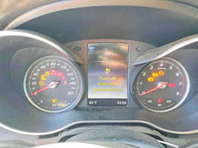 62068456 :رقم المزاد ، 55SWF4JB8HU196250 vin ، 2017 Mercedes-benz C مزاد بيع