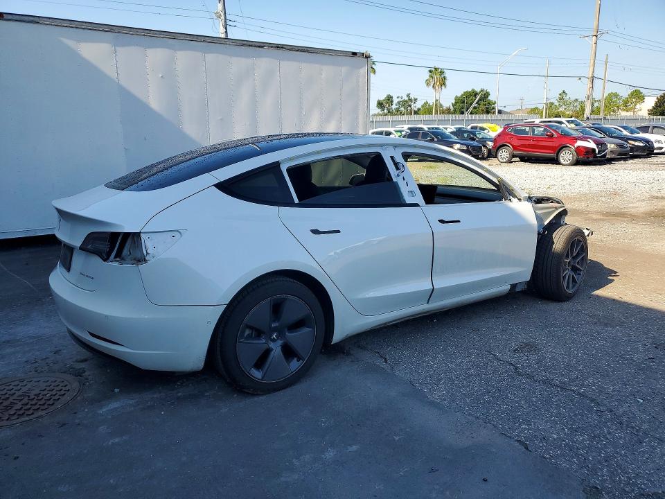 Aukcja sprzedaży 2022 Tesla Model 3, vin: 5YJ3E1EB7NF267031, numer aukcji: 61637796