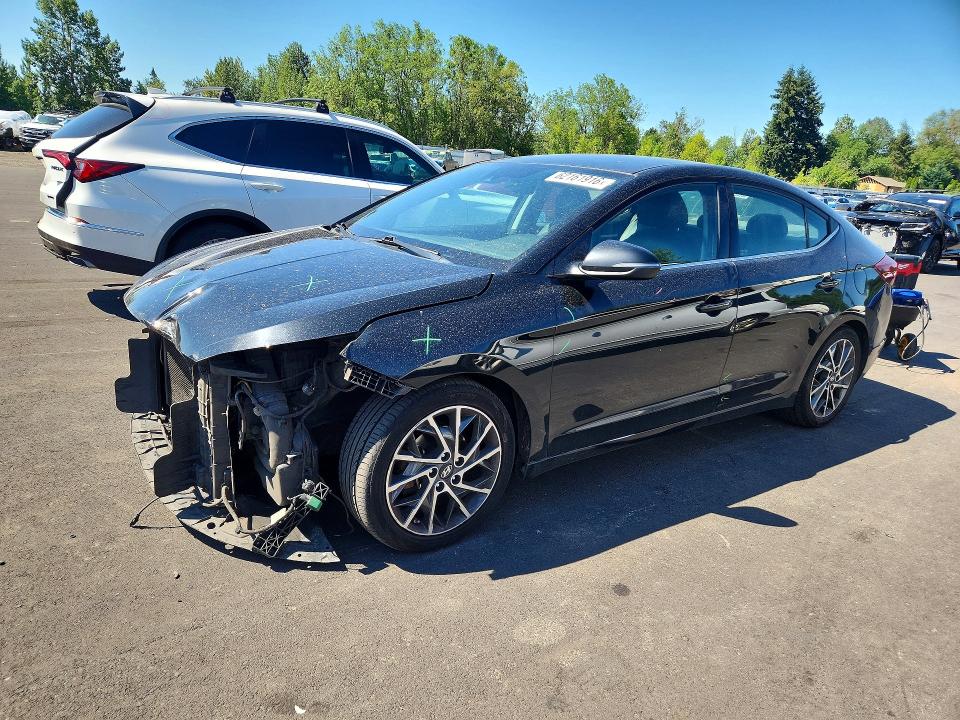 Продаж на аукціоні авто 2019 Hyundai Elantra, vin: 5NPD84LF6KH414259, номер лоту: 62161916