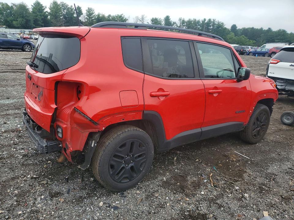 58694306 :رقم المزاد ، ZACNJBAB8LPL22475 vin ، 2020 Jeep Renegade مزاد بيع