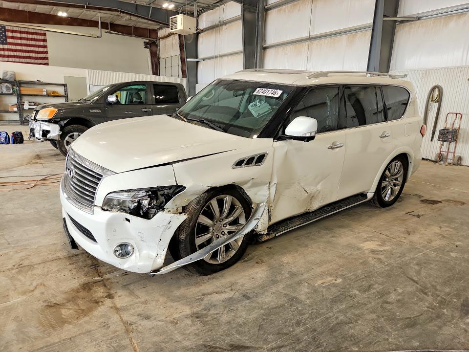 2012 Infiniti Qx56 მანქანა იყიდება აუქციონზე, vin: JN8AZ2NE2C9015467, აუქციონის ნომერი: 64166126