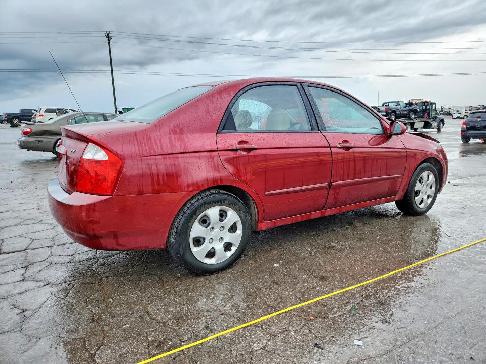 2006 Kia Spectra მანქანა იყიდება აუქციონზე, vin: KNAFE121565331091, აუქციონის ნომერი: 60489296