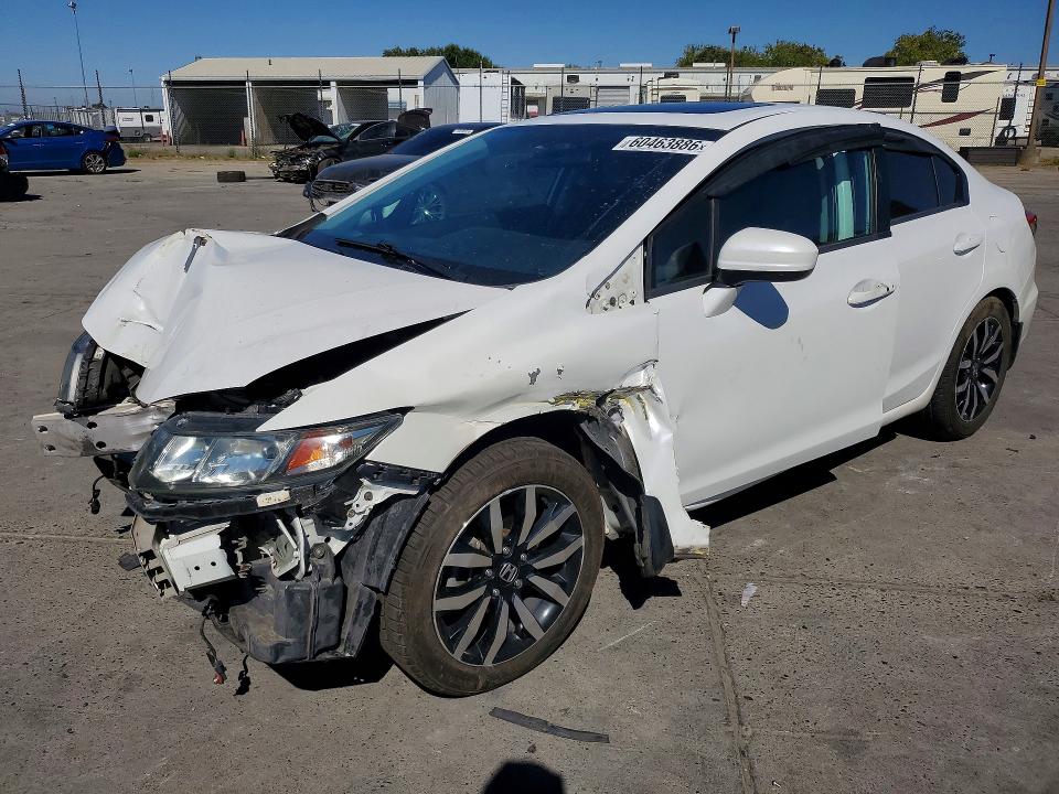 2015 Honda Civic მანქანა იყიდება აუქციონზე, vin: 19XFB2F9XFE274375, აუქციონის ნომერი: 60463886