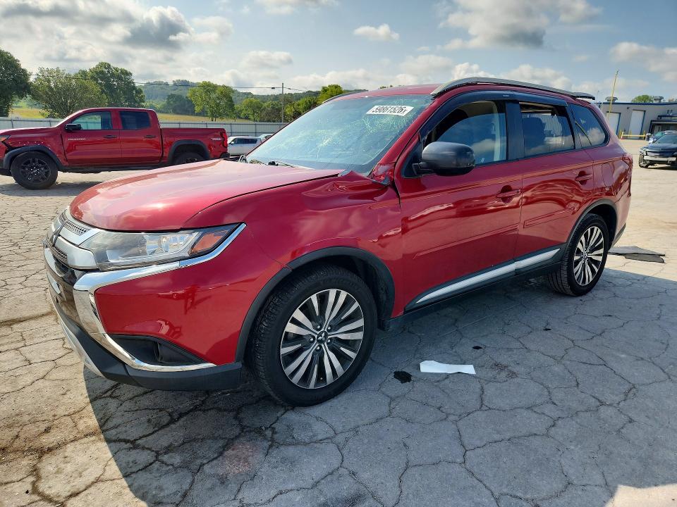 2019 Mitsubishi Outlander მანქანა იყიდება აუქციონზე, vin: JA4AD2A35KZ018595, აუქციონის ნომერი: 59861526