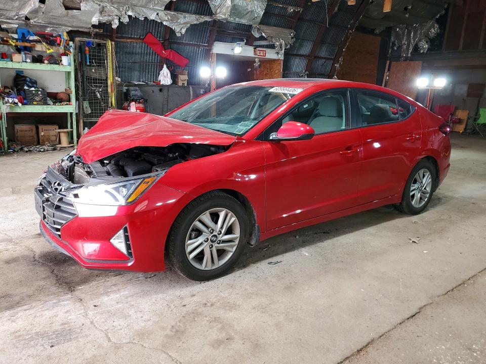 60999406 :رقم المزاد ، 5NPD84LFXLH530016 vin ، 2020 Hyundai Elantra مزاد بيع