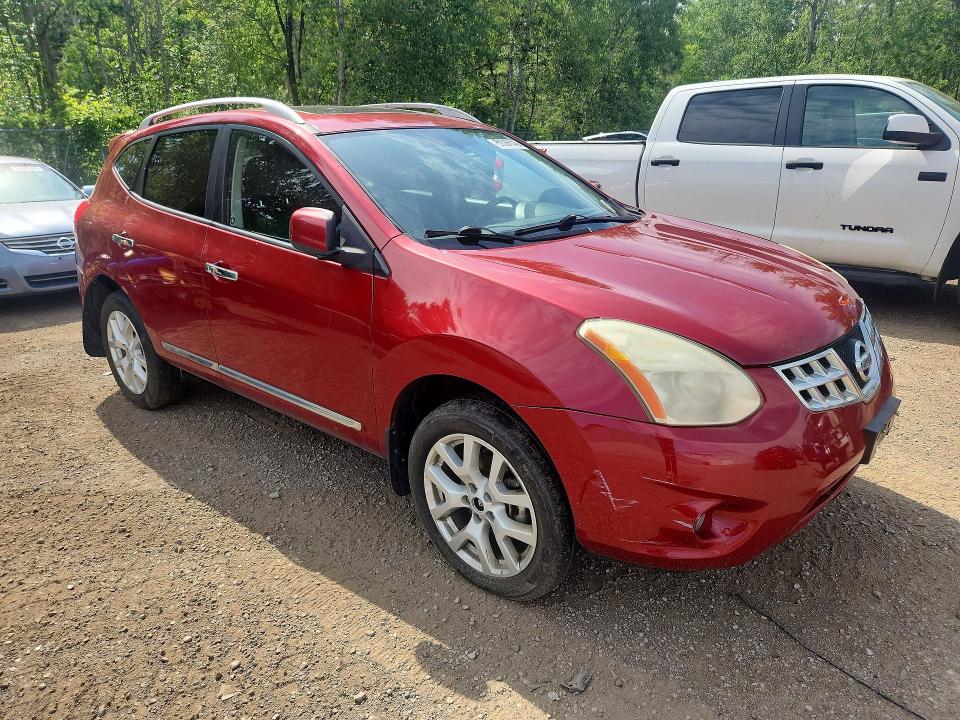 60086146 :رقم المزاد ، JN8AS5MV4BW257233 vin ، 2011 Nissan Rogue مزاد بيع