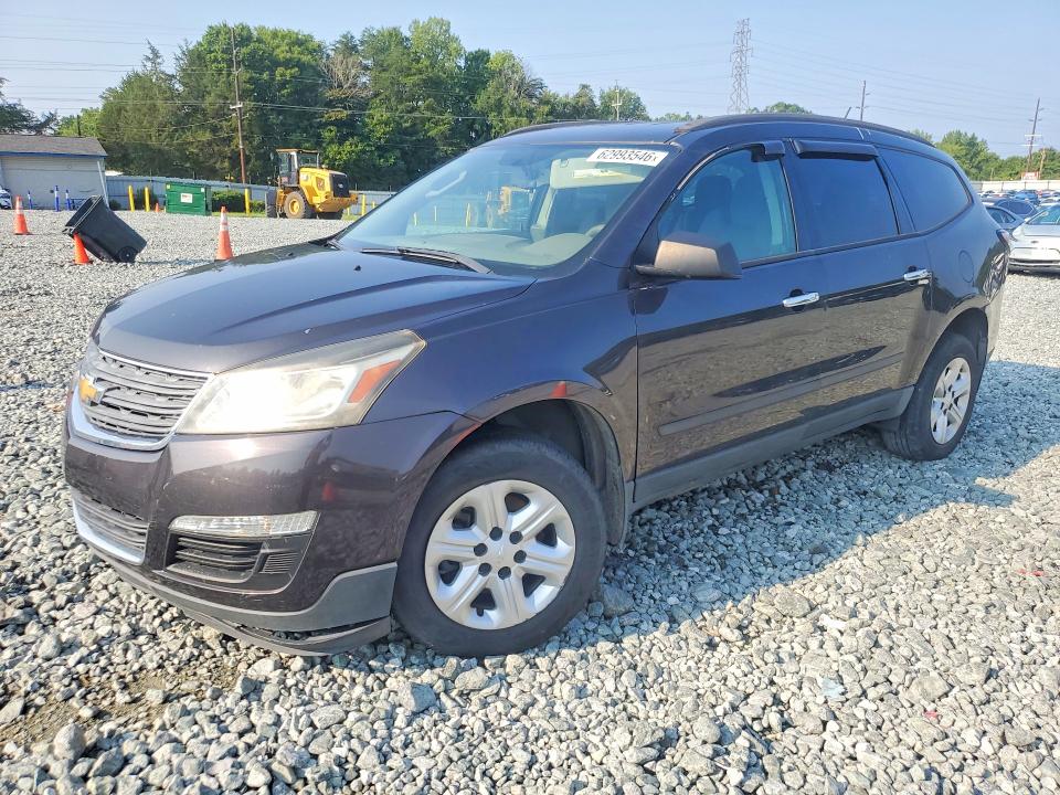 2013 Chevrolet Traverse მანქანა იყიდება აუქციონზე, vin: 1GNKRFED9DJ217860, აუქციონის ნომერი: 62993546