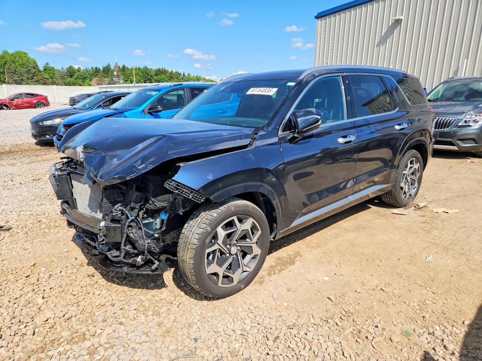 60764836 :رقم المزاد ، KM8R7DHE4NU371135 vin ، 2022 Hyundai Palisade مزاد بيع