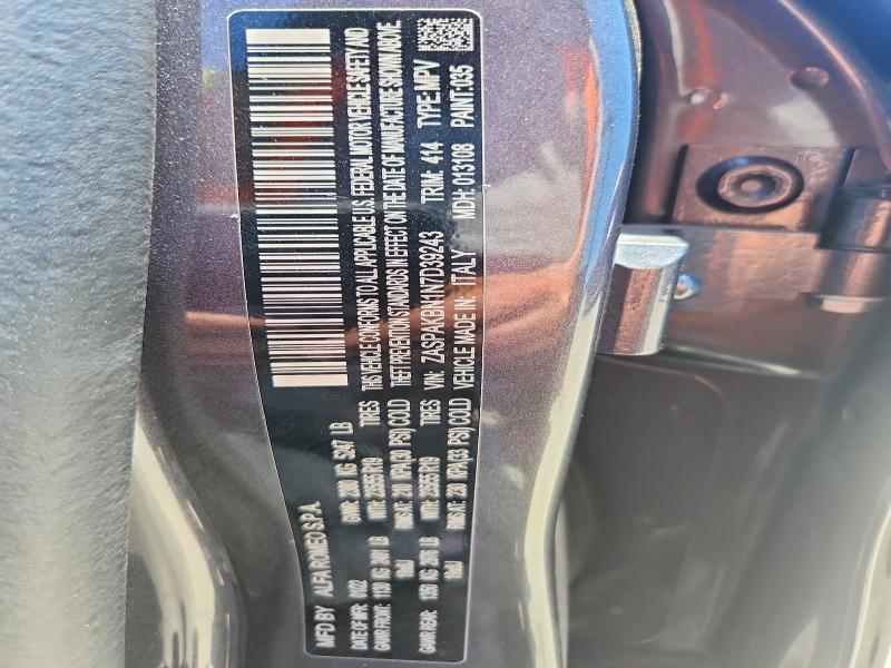 Aukcja sprzedaży 2022 Alfa Romeo Stelvio, vin: ZASPAKBN1N7D39243, numer aukcji: 61141176