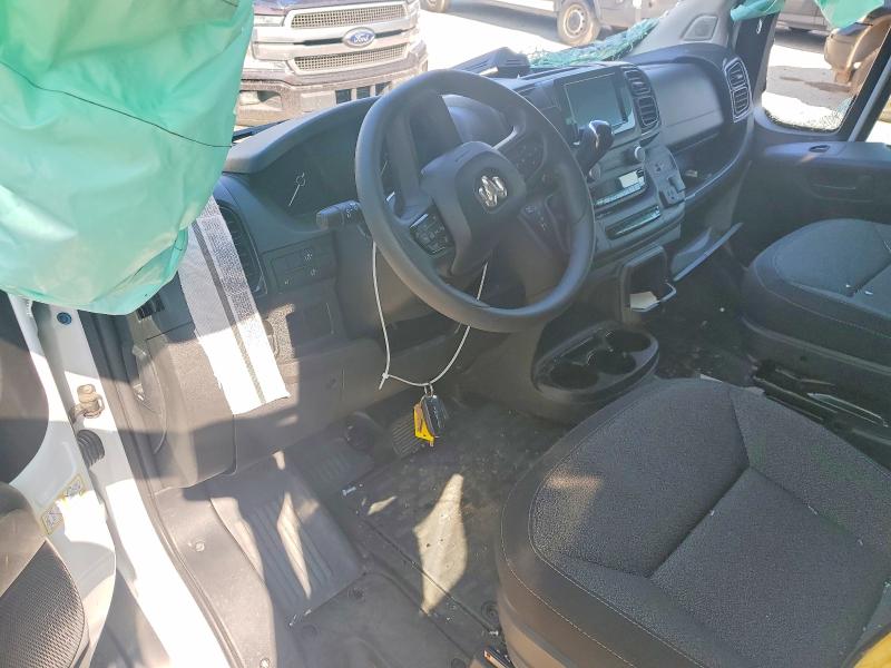62197136 :رقم المزاد ، 3C6LRVBG8RE123132 vin ، 2024 Ram Promaster 1500 مزاد بيع
