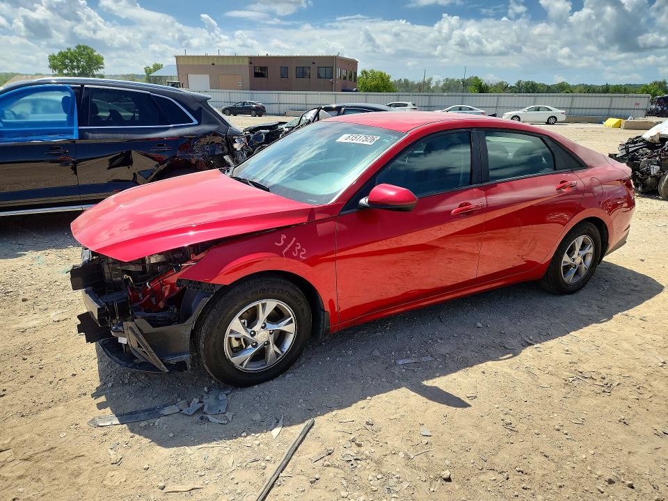 61517526 :رقم المزاد ، 5NPLL4AG5PH110580 vin ، 2023 Hyundai Elantra مزاد بيع
