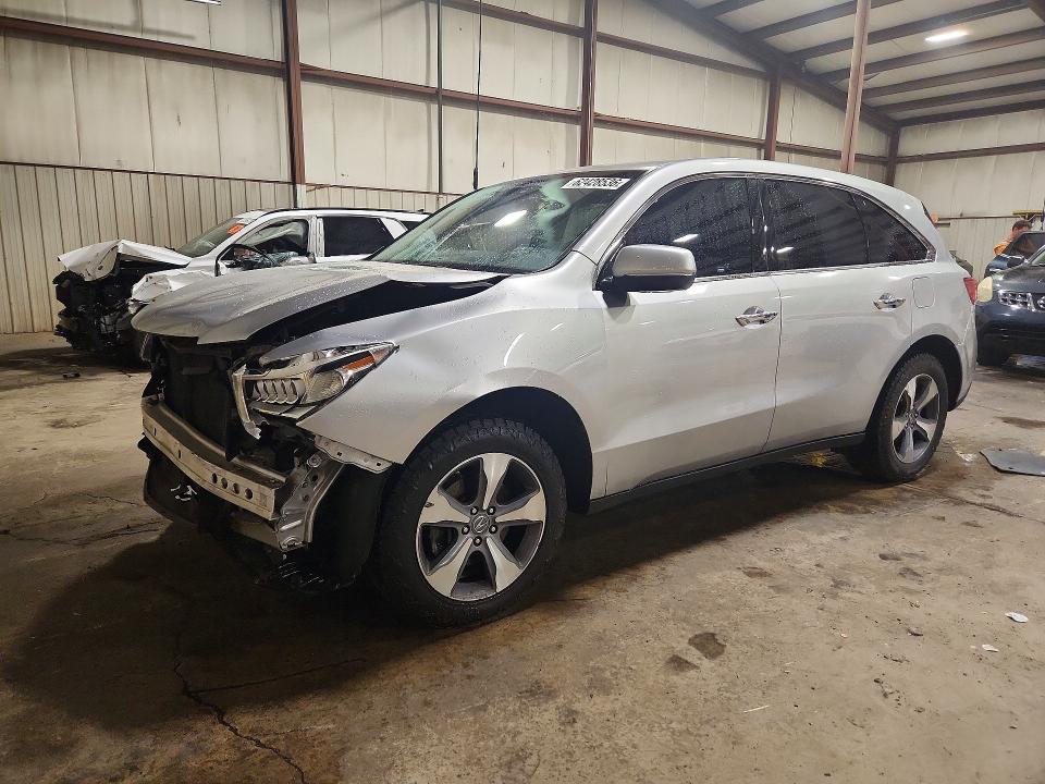 2014 Acura Mdx მანქანა იყიდება აუქციონზე, vin: 5FRYD4H26EB037811, აუქციონის ნომერი: 62428536