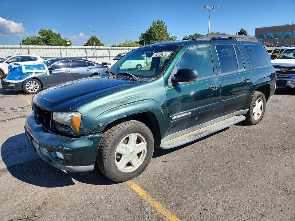 2002 Chevrolet Trailblazer მანქანა იყიდება აუქციონზე, vin: 1GNET16S626134207, აუქციონის ნომერი: 62476616
