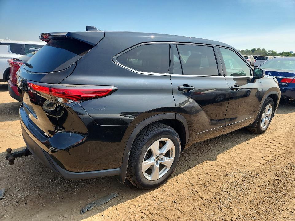 2021 Toyota Highlander მანქანა იყიდება აუქციონზე, vin: 5TDCZRBH1MS077893, აუქციონის ნომერი: 61078876