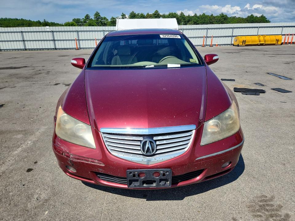 62954206 :رقم المزاد ، JH4KB16585C006807 vin ، 2005 Acura Rl مزاد بيع