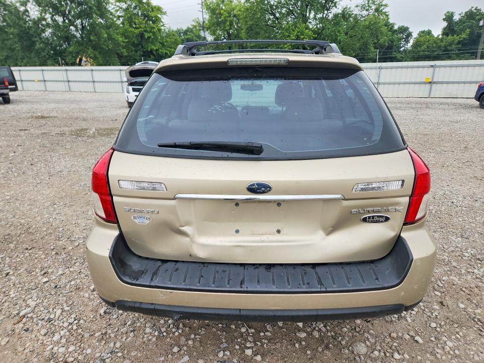 Продажа на аукционе авто 2008 Subaru Outback, vin: 4S4BP86C484350512, номер лота: 62799346