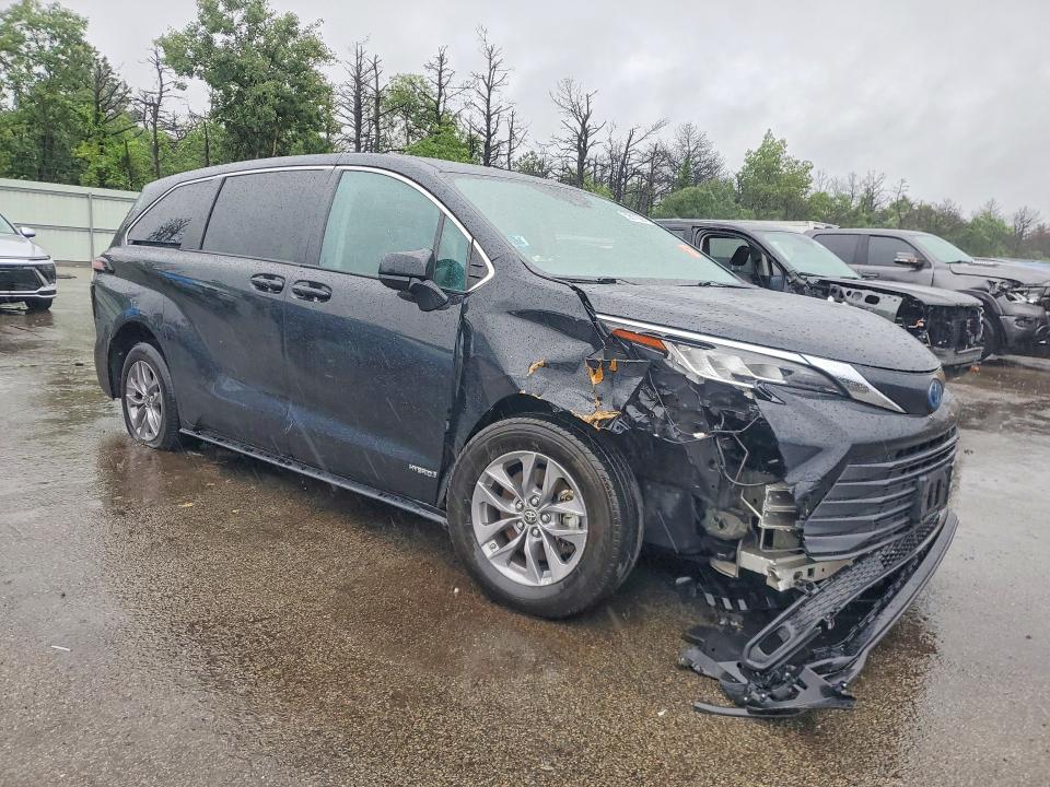 Продажа на аукционе авто 2021 Toyota Sienna, vin: 5TDKRKEC9MS047835, номер лота: 59617586