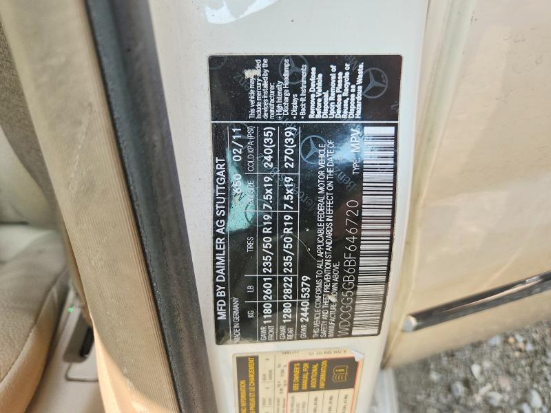 Aukcja sprzedaży 2011 Mercedes-benz Glk, vin: WDCGG5GB6BF646720, numer aukcji: 60739046