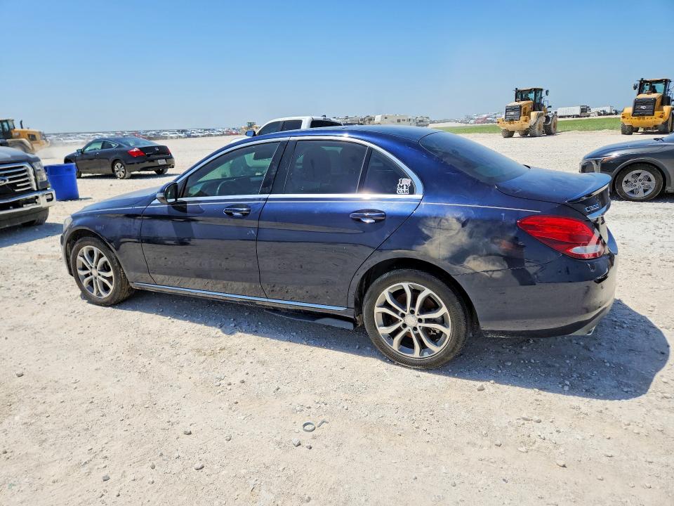 61551926 :رقم المزاد ، 55SWF4KB3GU137927 vin ، 2016 Mercedes-benz C مزاد بيع