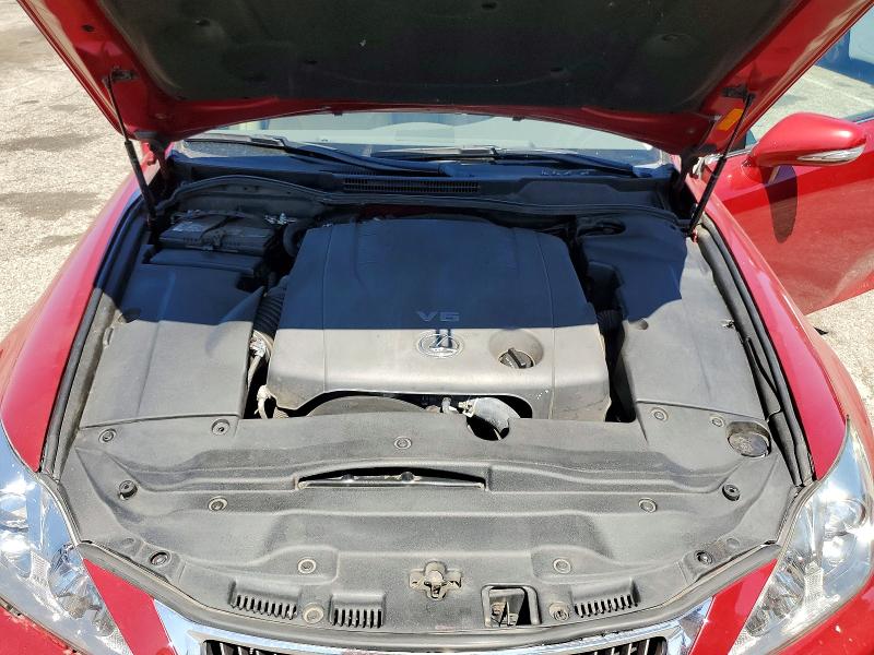61743716 :رقم المزاد ، JTHBF5C20C5182726 vin ، 2012 Lexus Is 250 مزاد بيع