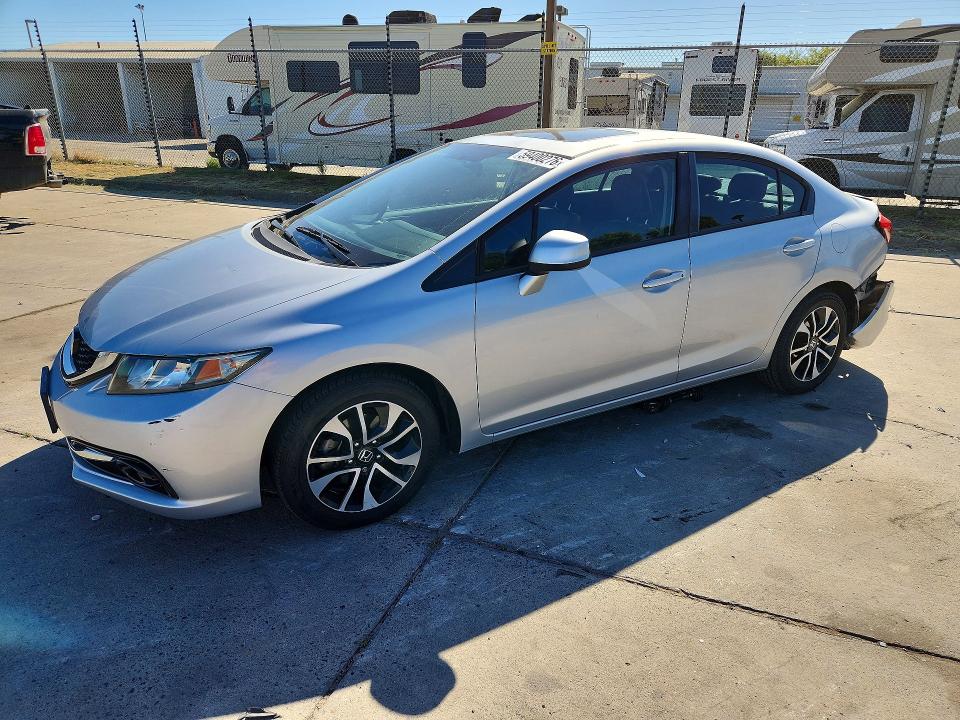 Auction sale of the 2013 Honda Civic, vin: 2HGFB2F90DH518487, lot number: 59400276