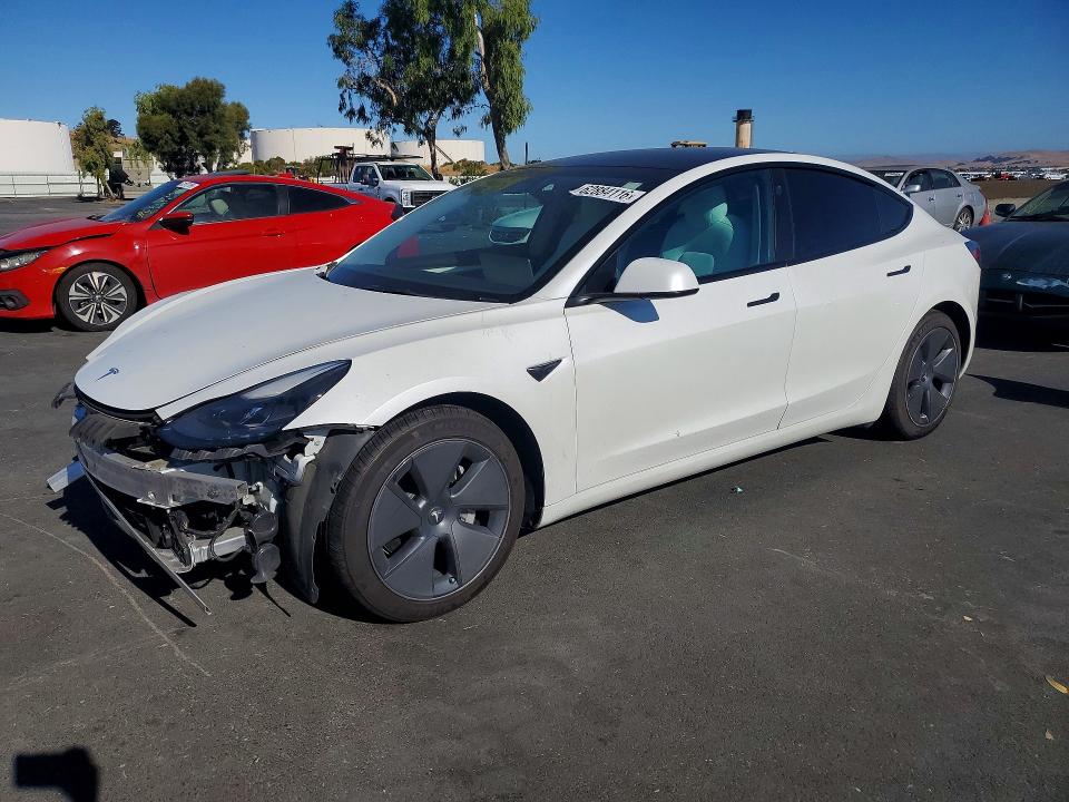 Продажа на аукционе авто 2021 Tesla Model 3, vin: 5YJ3E1EA2MF096694, номер лота: 62884116