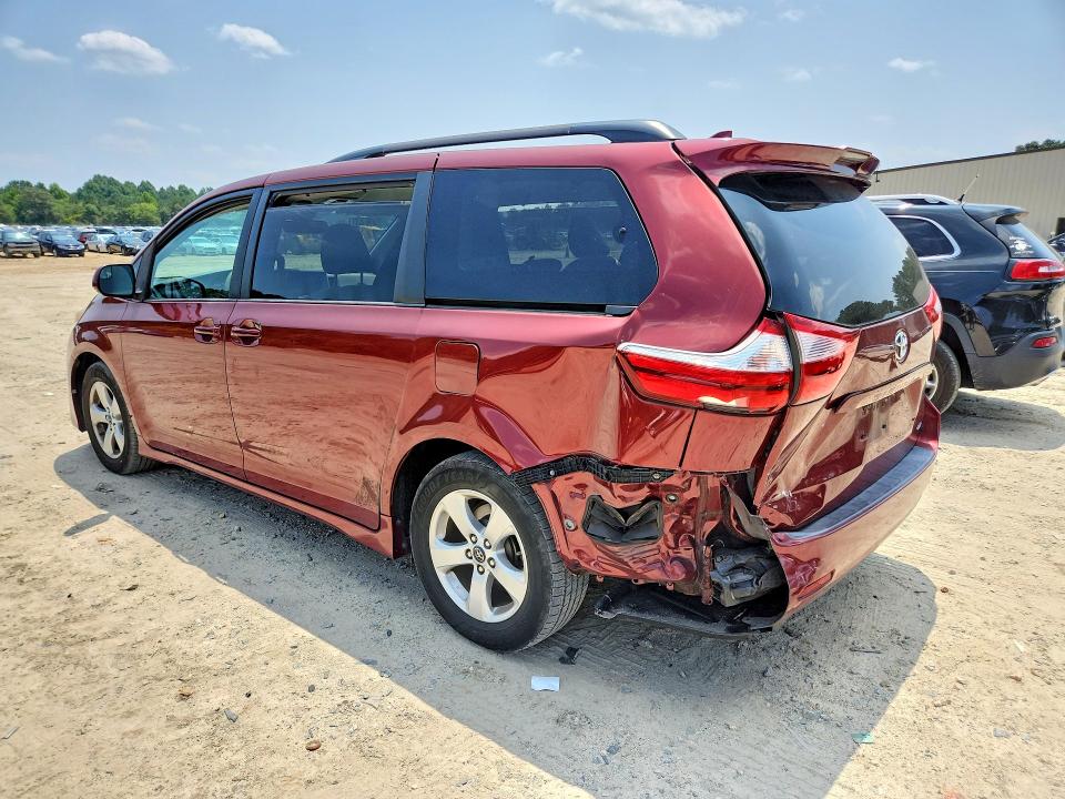Продаж на аукціоні авто 2018 Toyota Sienna, vin: 5TDKZ3DC1JS903051, номер лоту: 61606846