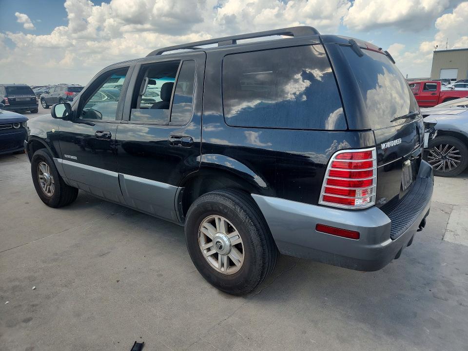 2002 Mercury Mountaineer მანქანა იყიდება აუქციონზე, vin: 4M2ZU66K42UJ35883, აუქციონის ნომერი: 85980065