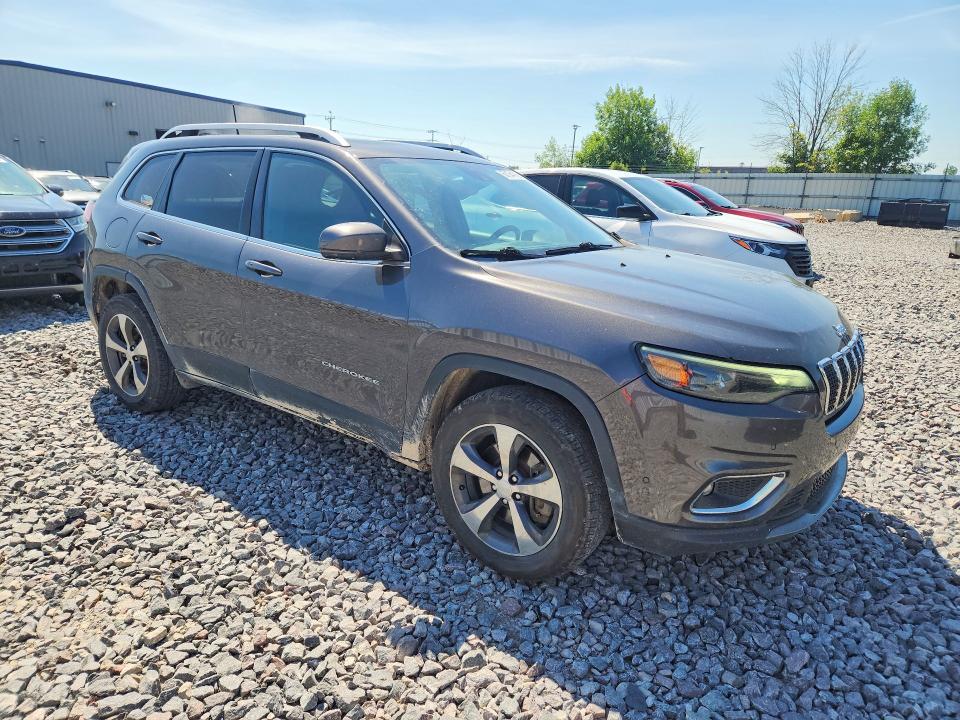 60154166 :رقم المزاد ، 1C4PJMDX0KD197936 vin ، 2019 Jeep Cherokee مزاد بيع