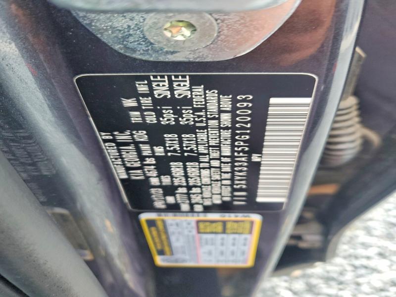 60773026 :رقم المزاد ، 5XYK33AF5PG120093 vin ، 2023 Kia Sportage مزاد بيع