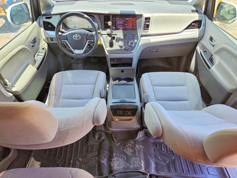 61054936 :رقم المزاد ، 5TDKZ3DC8LS051543 vin ، 2020 Toyota Sienna مزاد بيع